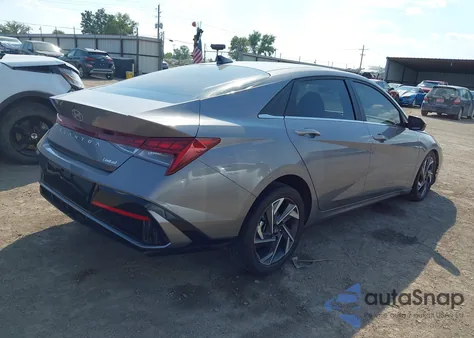 2024 Hyundai Elantra Limited из США, поврежденный, VIN KMHLP4DG5RU719799